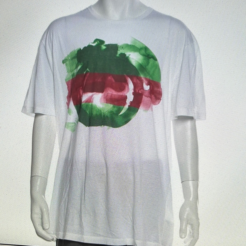 GUCCI Interlocking G Logo Crew Neck T-Shirt